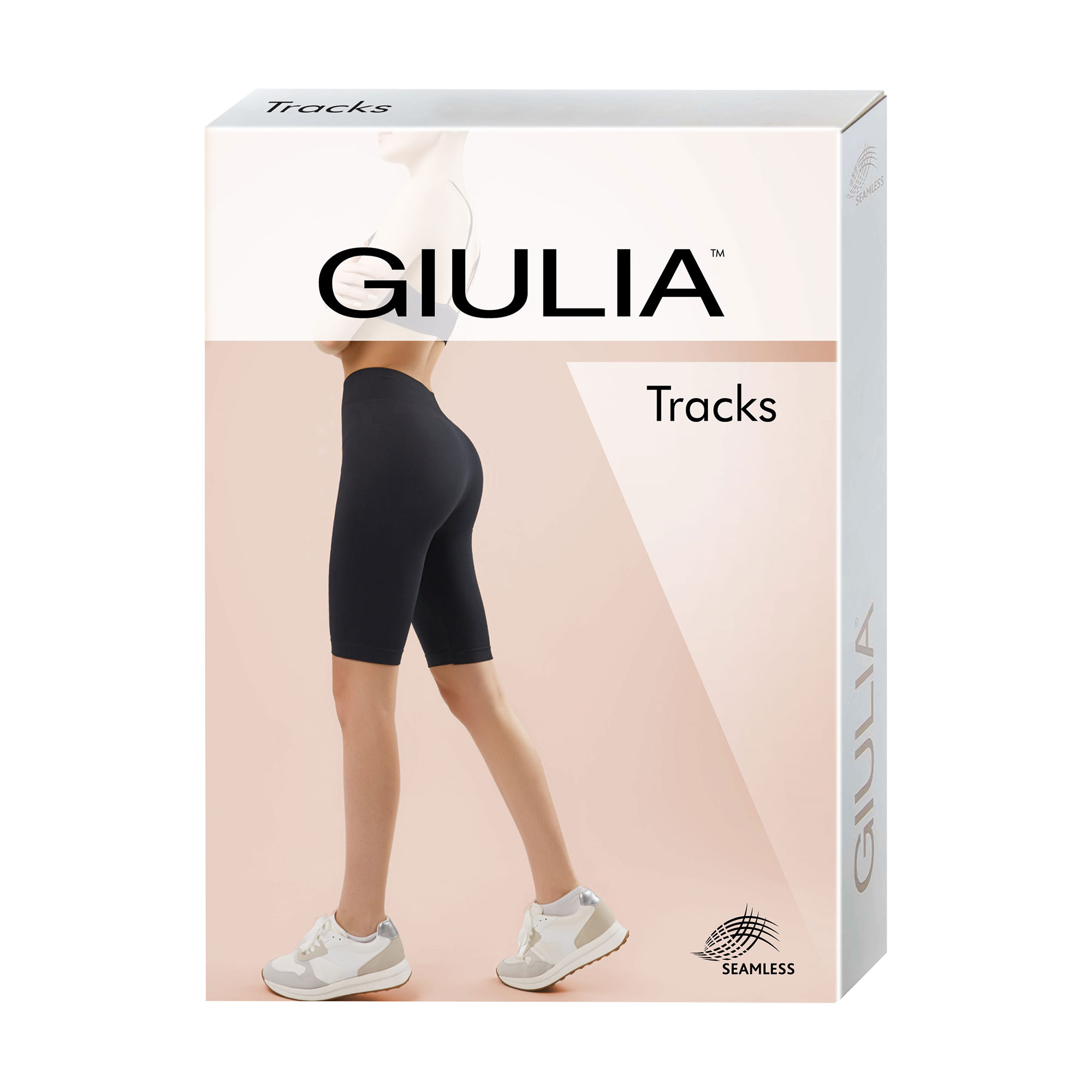 

Велосипедки жіночі Giulia Tracks 01, з високою талією, Bianco, розмір L/XL
