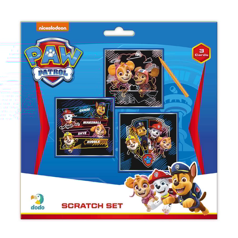 

Набір гравюр 3 в 1 DoDo Щенячий патруль Команда, 21*21 см, від 5 років, 3 шт (200194)