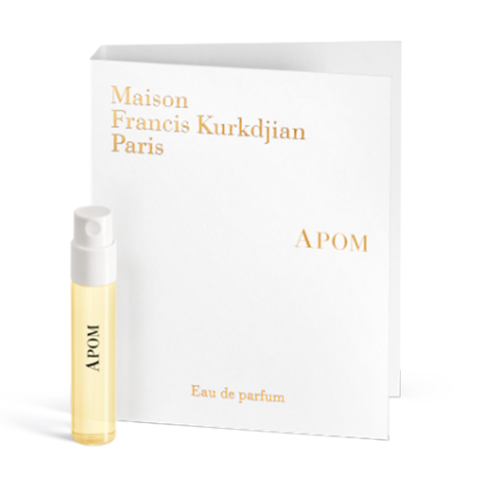

Maison Francis Kurkdjian Apom Homme Туалетна вода чоловіча, 2 мл (пробник)