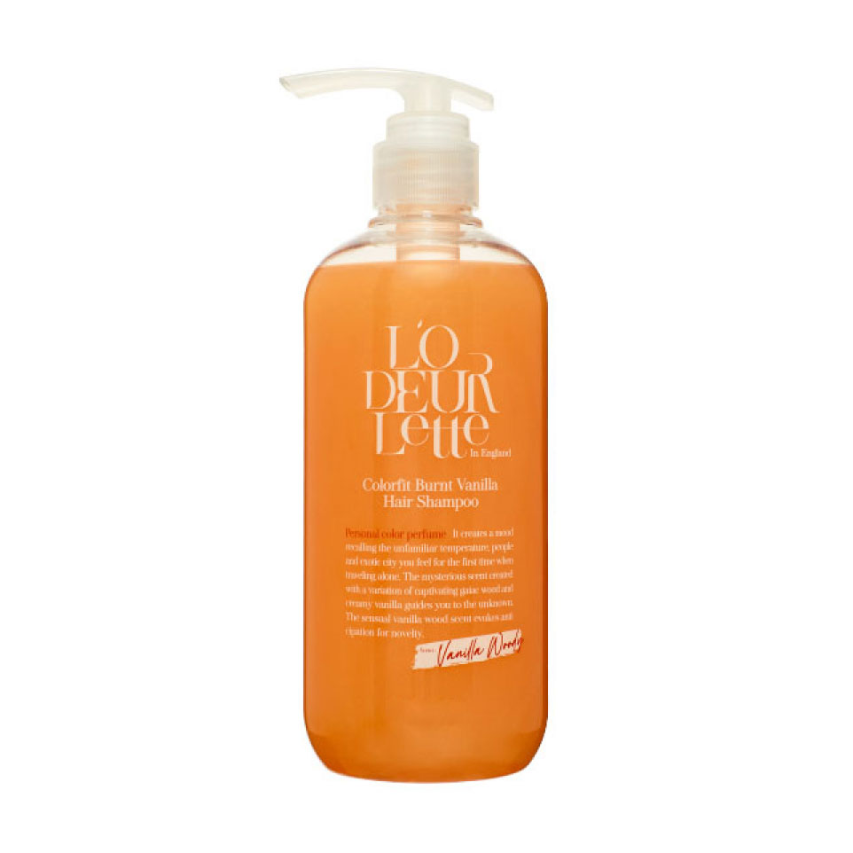 

Шампунь для волосся L'Odeurlette In England Colorfit Burnt Vanilla Hair Shampoo, 1 л