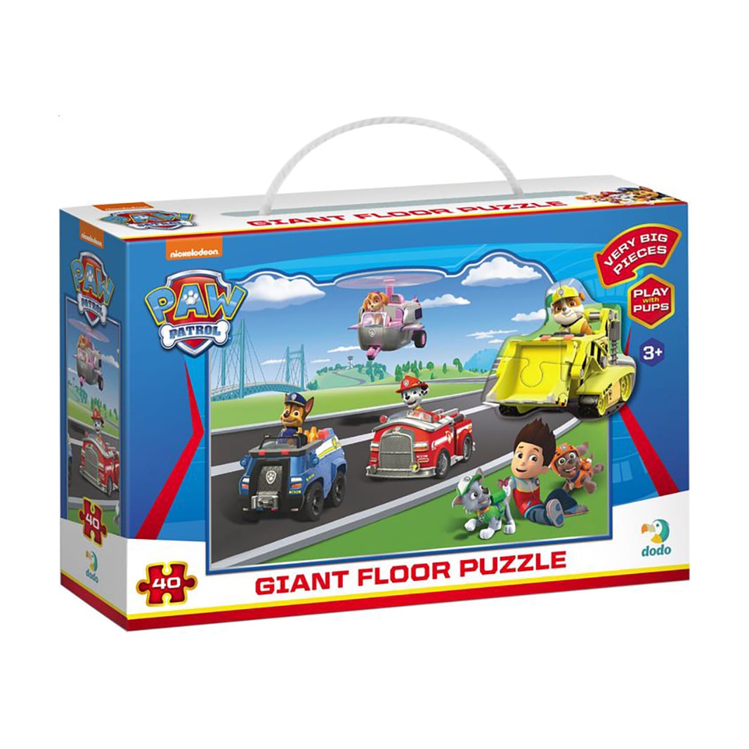 

Великий пазл на підлогу DoDo Paw Patrol, 46*64 см, від 3 років, 40 елементів (200467)