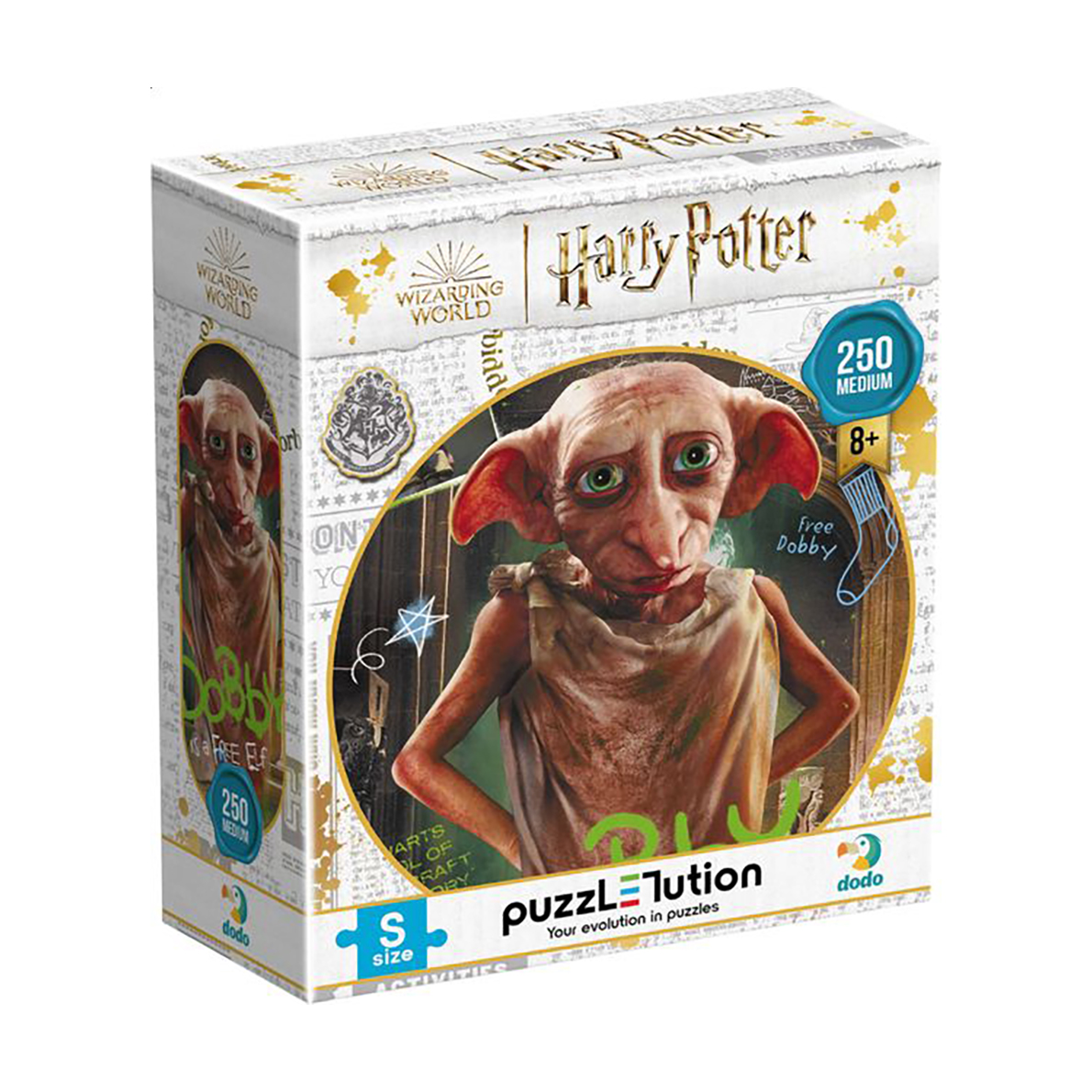 

Пазли DoDo Harry Potter Добі, 32*23 см, від 8 років, 250 елементів (200497)