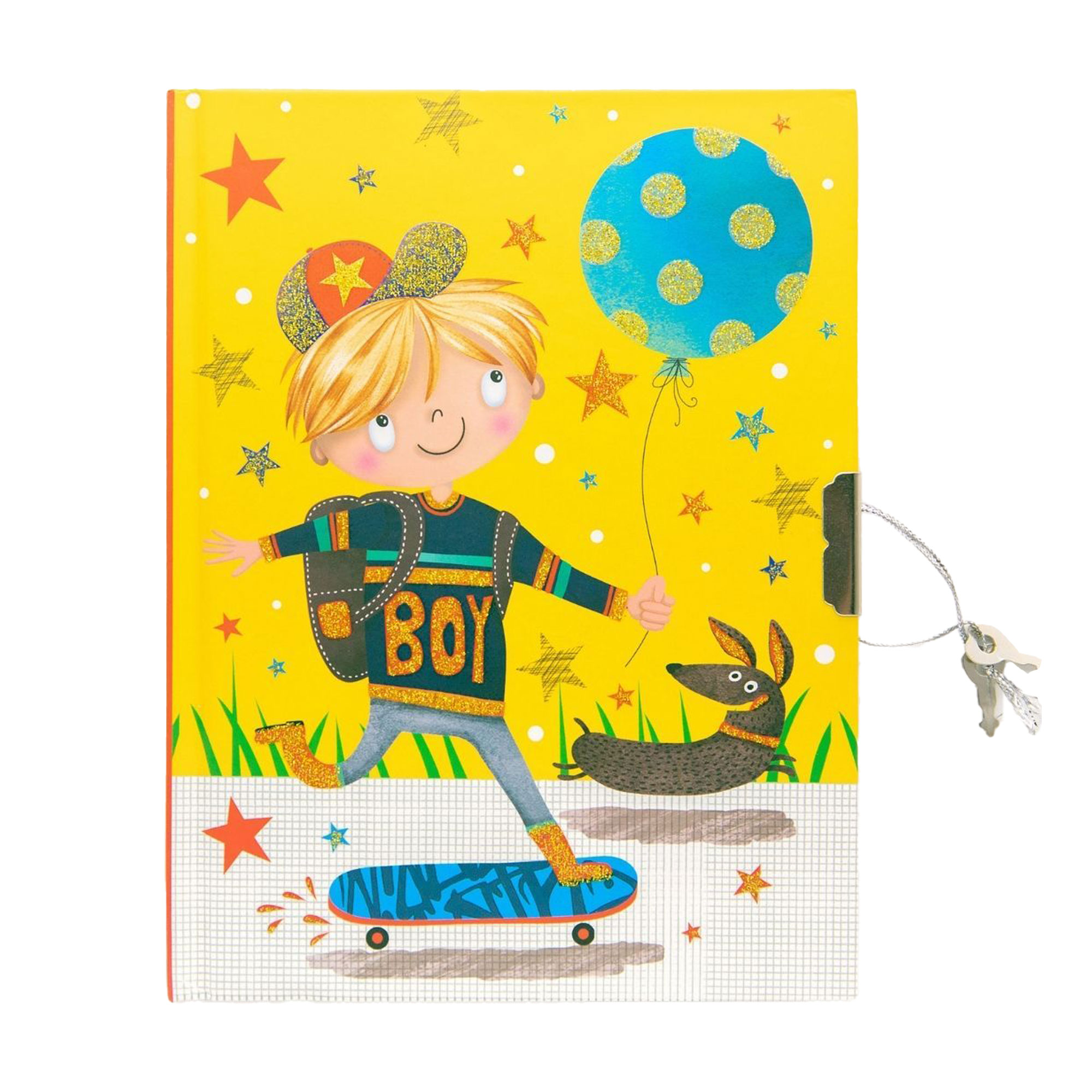 

Блокнот на замочку Malevaro Скейт, лінійка, 17.8*13.3 см, 56 аркушів (362028-U)