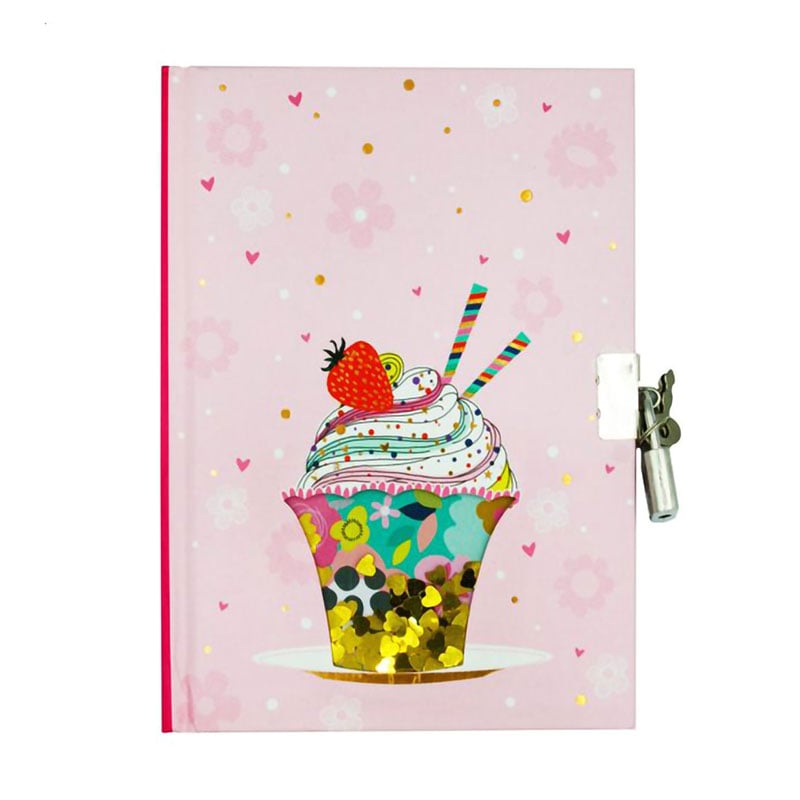 

Блокнот на замочку Malevaro Молочний коктейль, з віконцем, лінійка, 17.8*13 см, 80 аркушів (W361947)