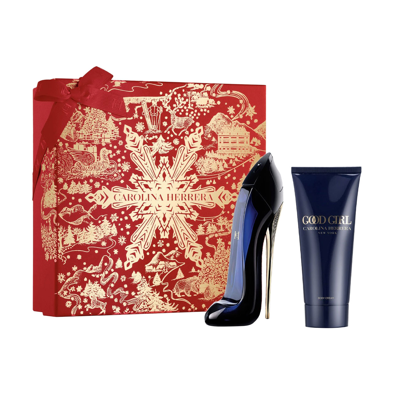 

Парфумований жіночий набір Carolina Herrera Good Girl (парфумована вода, 80 мл + лосьйон для тіла, 100 мл)