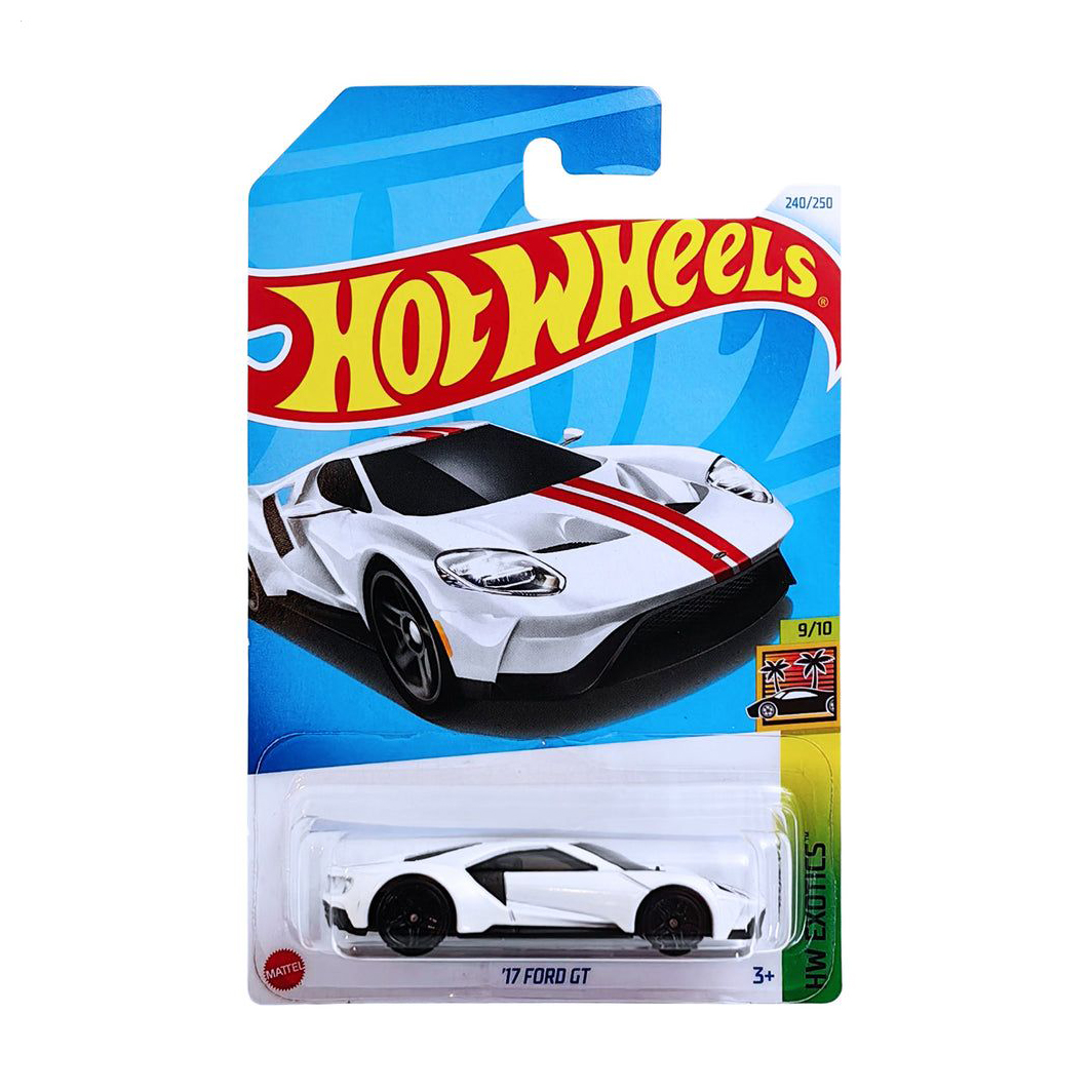 

Базовий автомобіль Hot Wheels 17 Ford GT, білий, від 3 років, 11*3.5*11 см (5785)