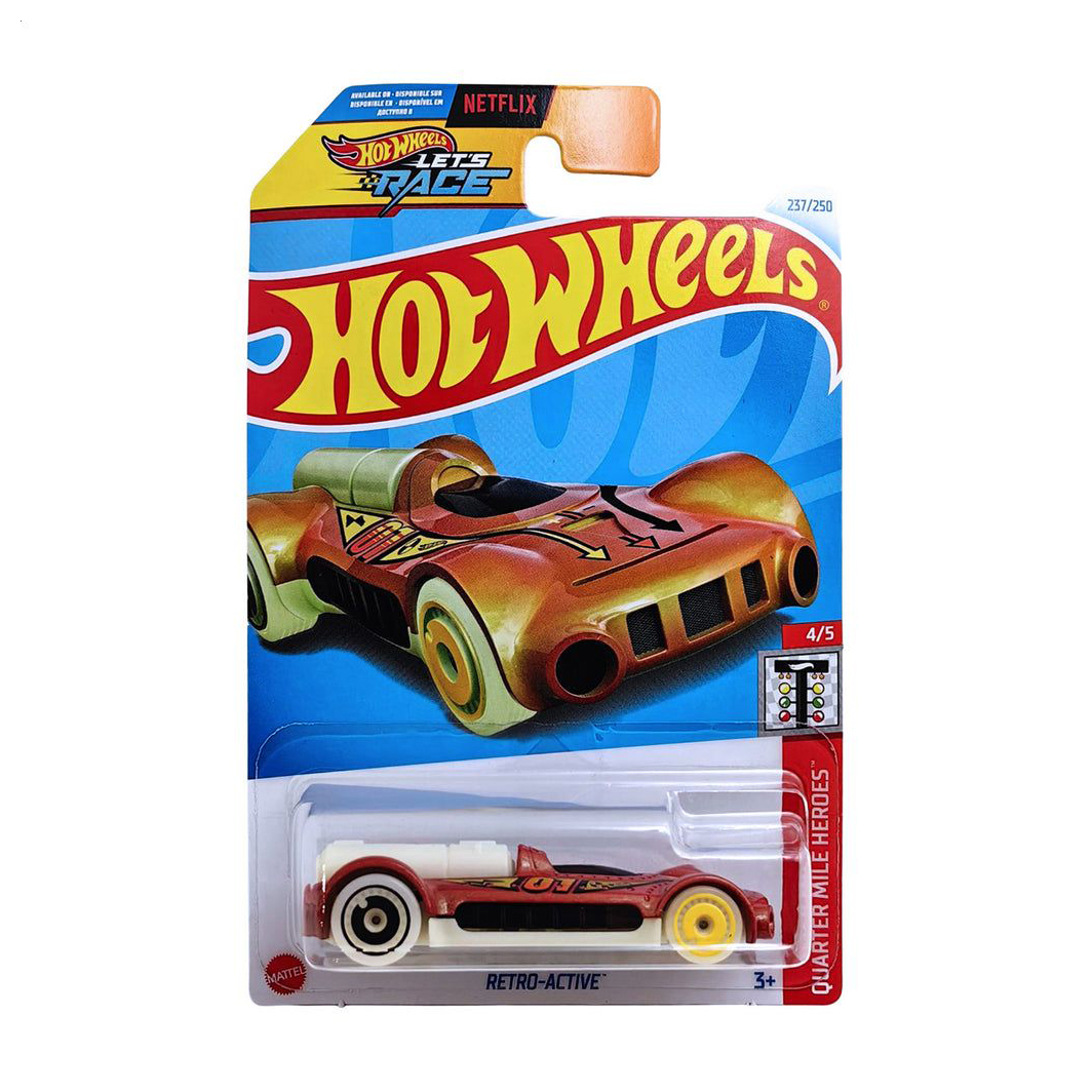 

Базовий автомобіль Hot Wheels Retro-Active, помаранчевий, від 3 років, 11*3.5*11 см (5785)