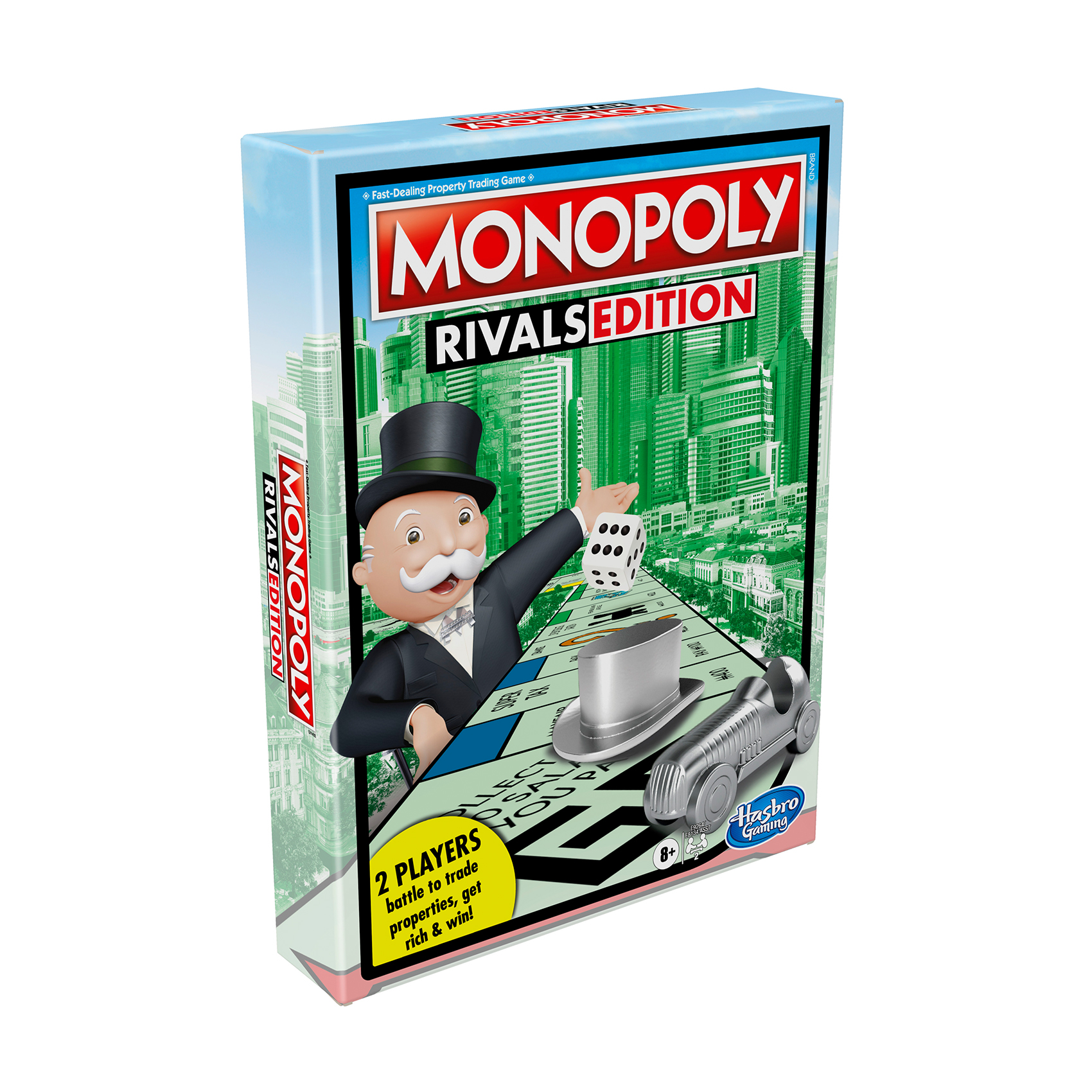 

Настільна гра Hasbro Monopoly Rivals Edition від 8 років, 26.7*4.1*20 см, 69 деталей (E8134/E9264)