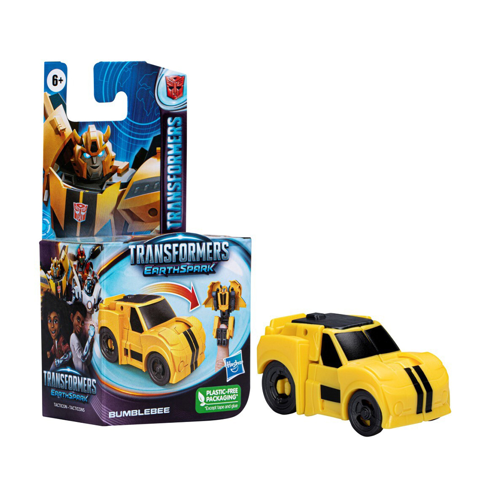 Іграшка-трансформер Transformers Earthspark Tacticon Bumblebee від 6 років, 6.3 см (F6228/F6710)