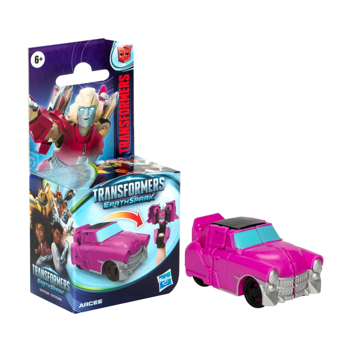 

Іграшка-трансформер Transformers EarthSpark Tacticon Arcee від 6 років, 6.3 см (F6228/F6712)