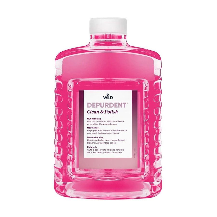 

Уцінка! Ополіскувач для ротової порожнини Dr. Wild Depurdent Clean & Polish Mouthrinse, 1.5 л