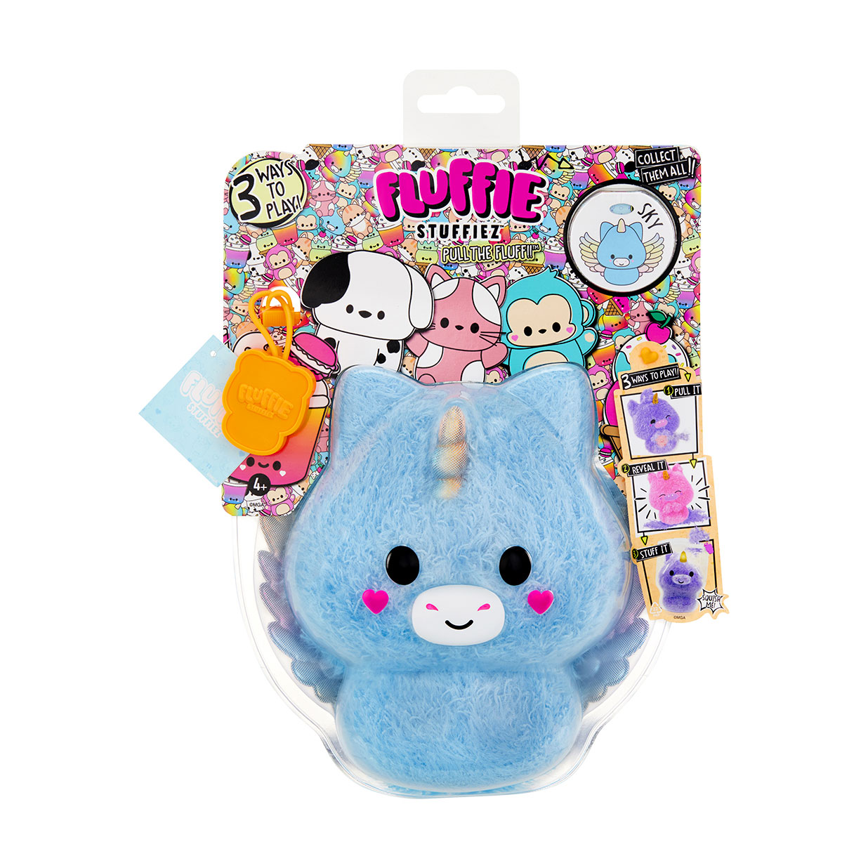 

М'яка іграшка-антистрес Fluffie Stuffiez серії Small Plush Пегас, 10*19*26 см, від 4 років (511823)