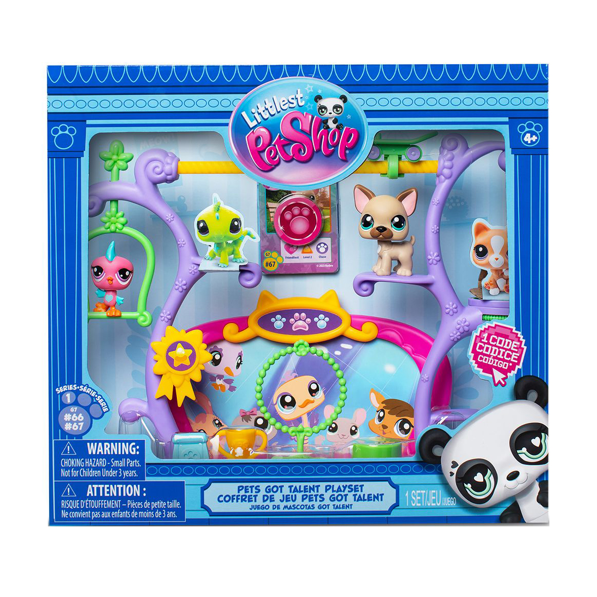 

Ігровий набір Littlest Pet Shop Шоу талантів, 25*10*22 см, від 4 років, 6 елементів (00558)
