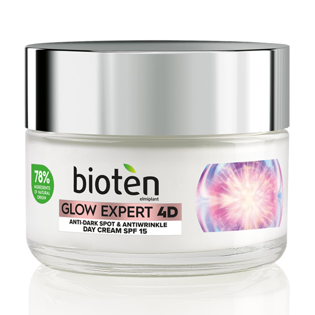 

Денний крем для обличчя Bioten Glow Expert 4D Anti-Dark Spot & Antiwrinkle Day Cream, SPF 15, 50 мл