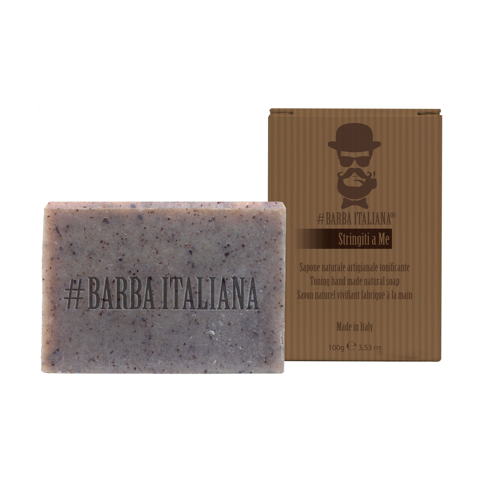 

Уцінка! Натуральне тонізувальне мило Barba Italiana Stringiti A Me, 100 г