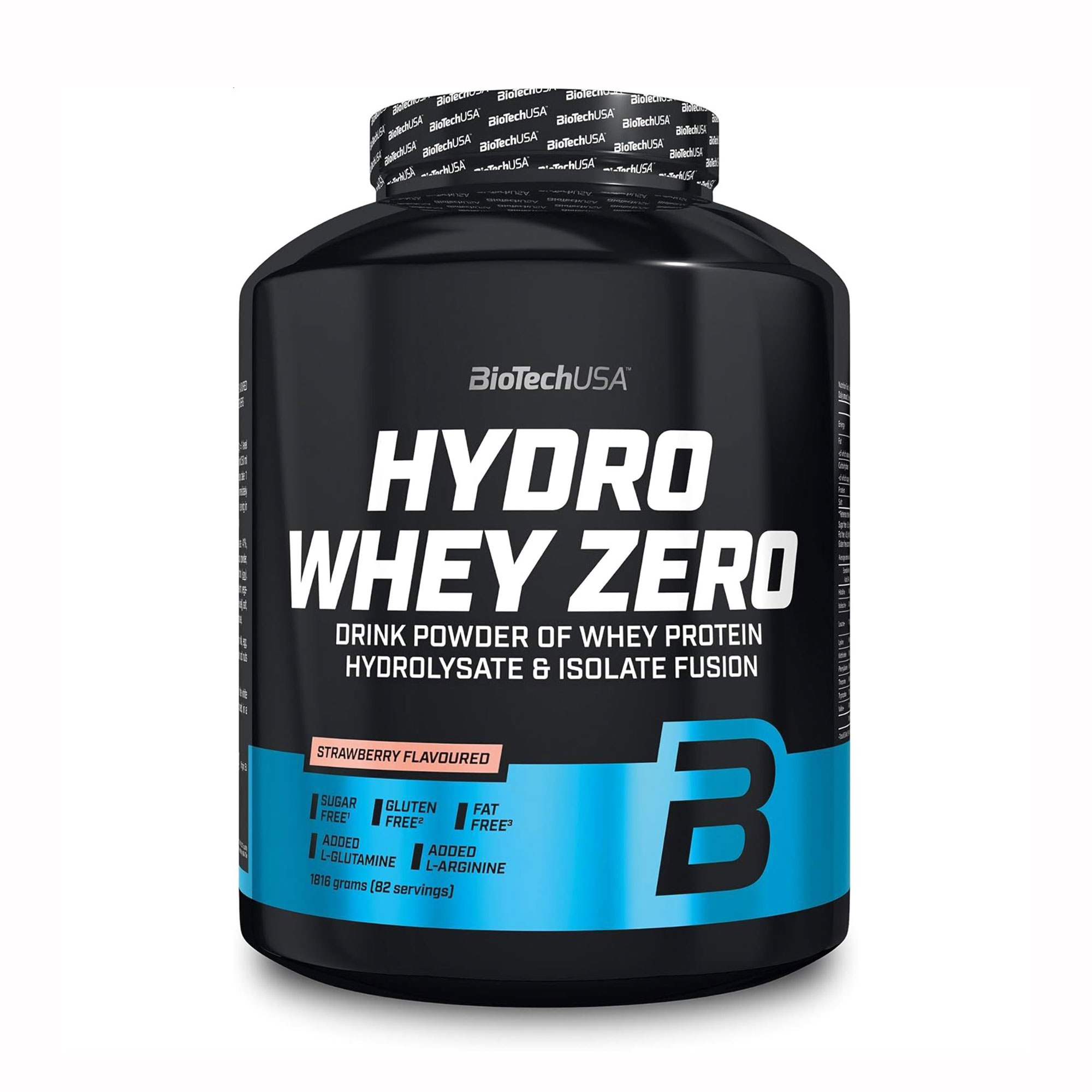 

Протеїн BioTechUSA Hydro Whey Zero Полуниця, в порошку, 1.816 кг