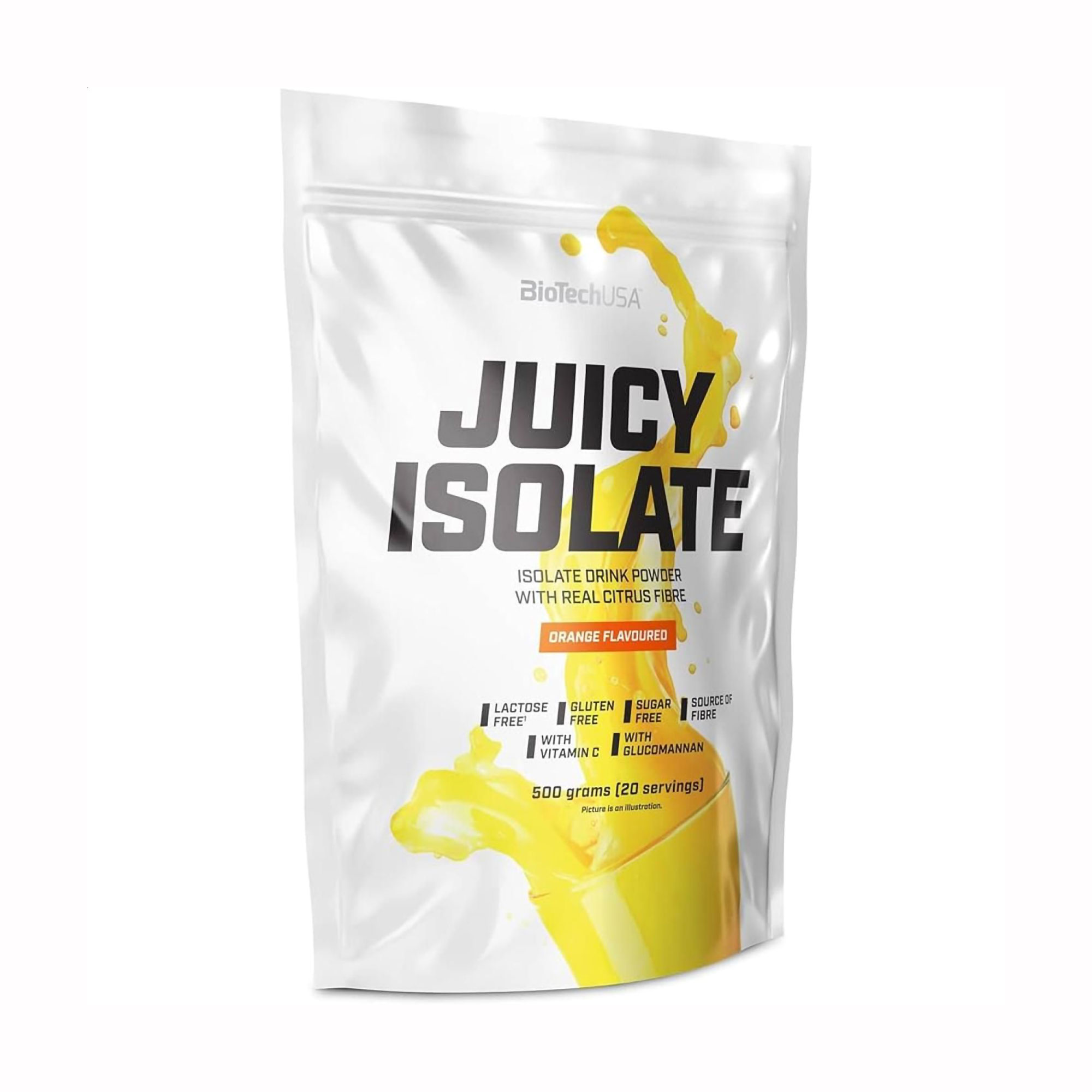 

Протеїн BioTech USA Juicy Isolate Апельсин, в порошку, 500 г