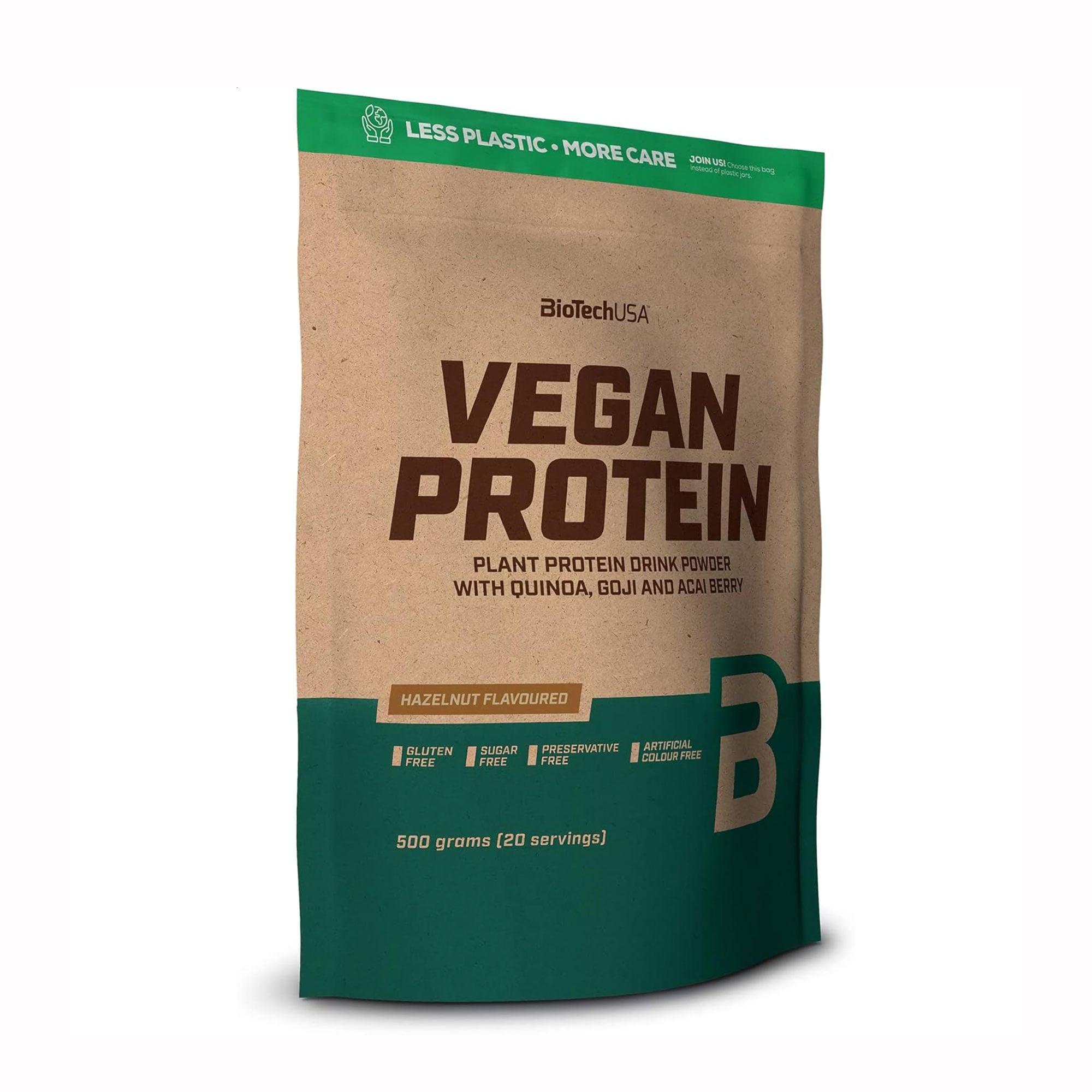 

Протеїн BioTechUSA Vegan Protein Лісовий горіх, в порошку, 500 г