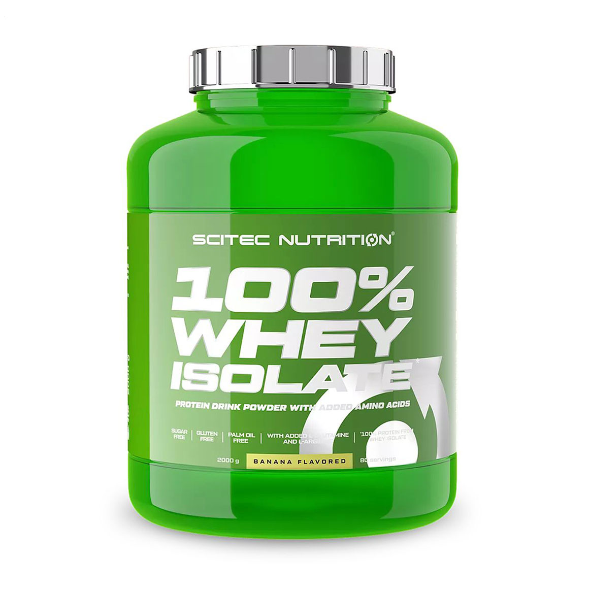 

Протеїн Scitec Nutrition 100% Whey Isolate Банан, в порошку, 2 кг