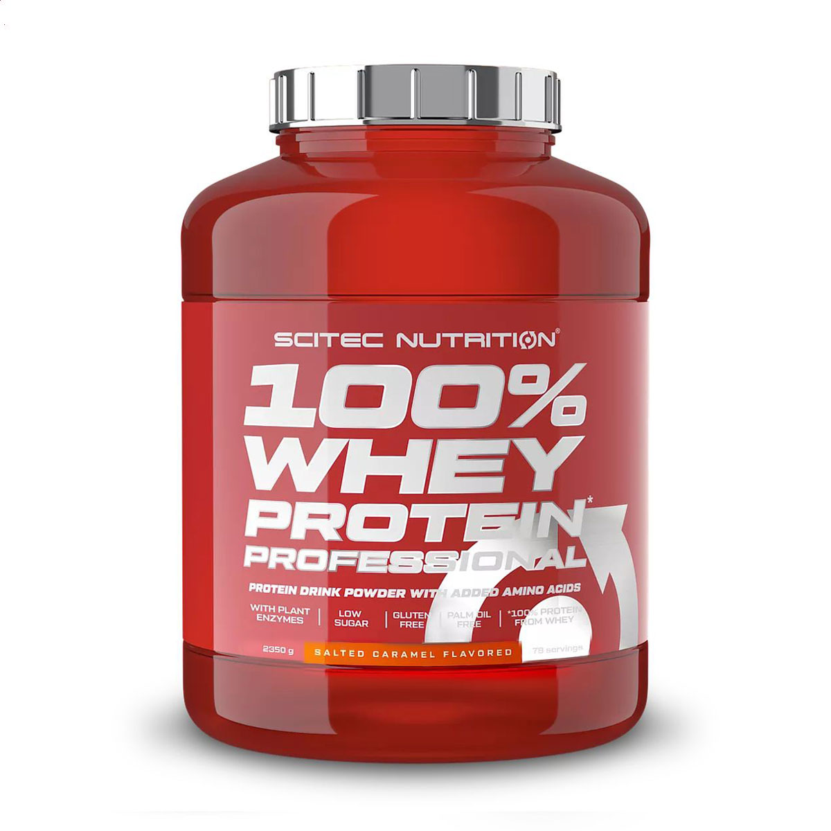

Протеїн Scitec Nutrition 100% Whey Protein Professional Солона карамель, в порошку, 2.35 кг
