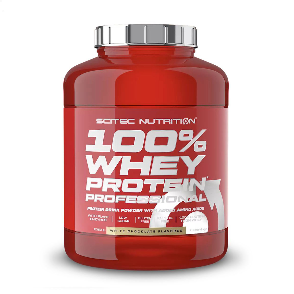 

Протеїн Scitec Nutrition 100% Whey Protein Professional Білий шоколад, в порошку, 2.35 кг
