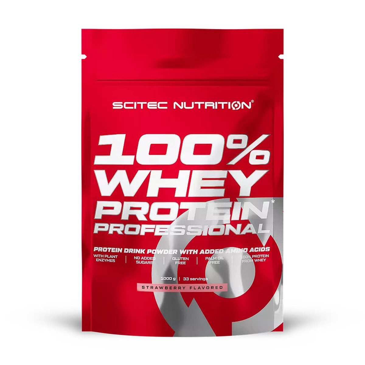 

Протеїн Scitec Nutrition 100% Whey Protein Professional Полуниця, в порошку, 1 кг