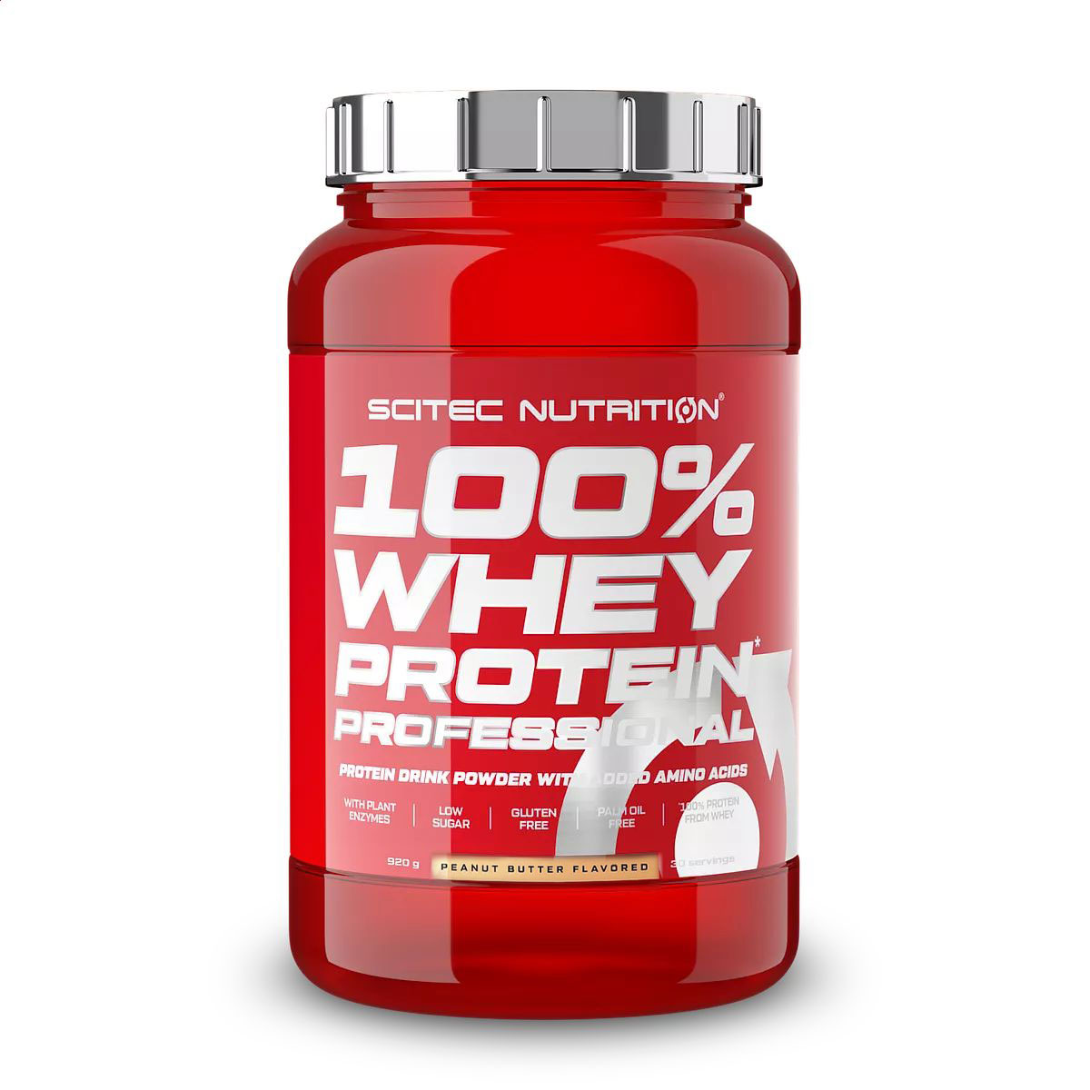

Протеїн Scitec Nutrition 100% Whey Protein Professional Арахісова паста, в порошку, 920 г