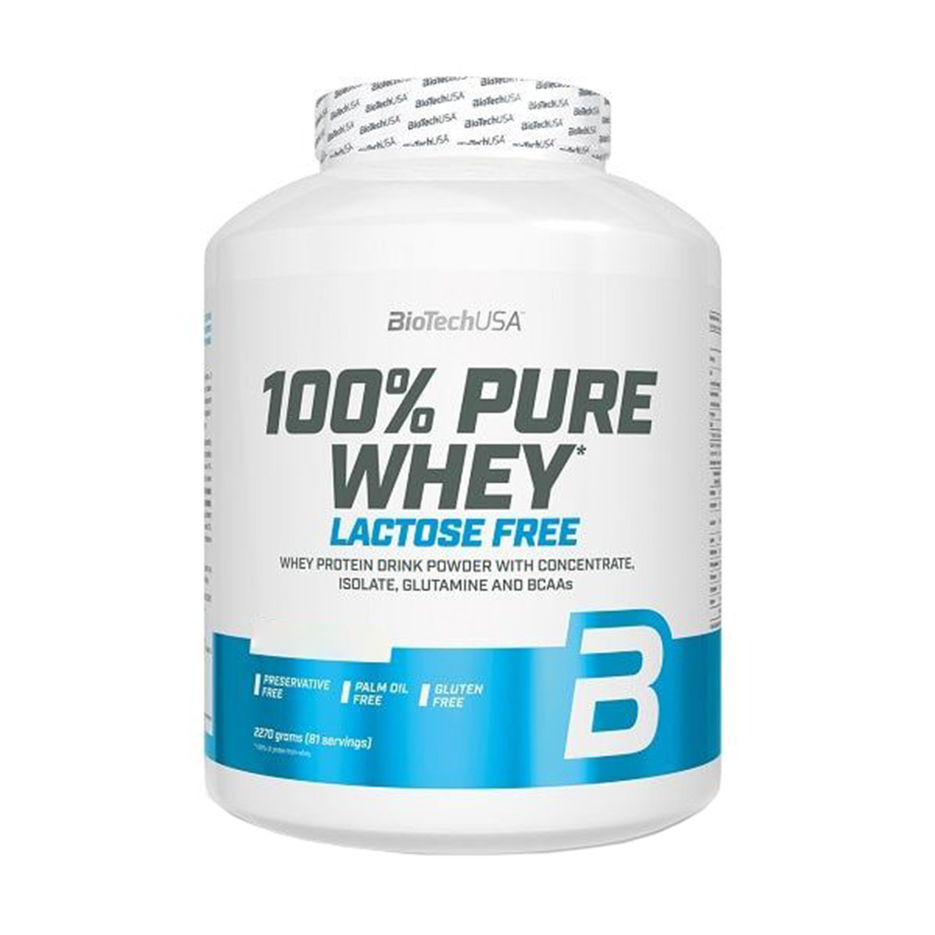 

Протеїн BioTech USA 100% Pure Whey Бурбонська ваніль, в порошку, 2.27 кг