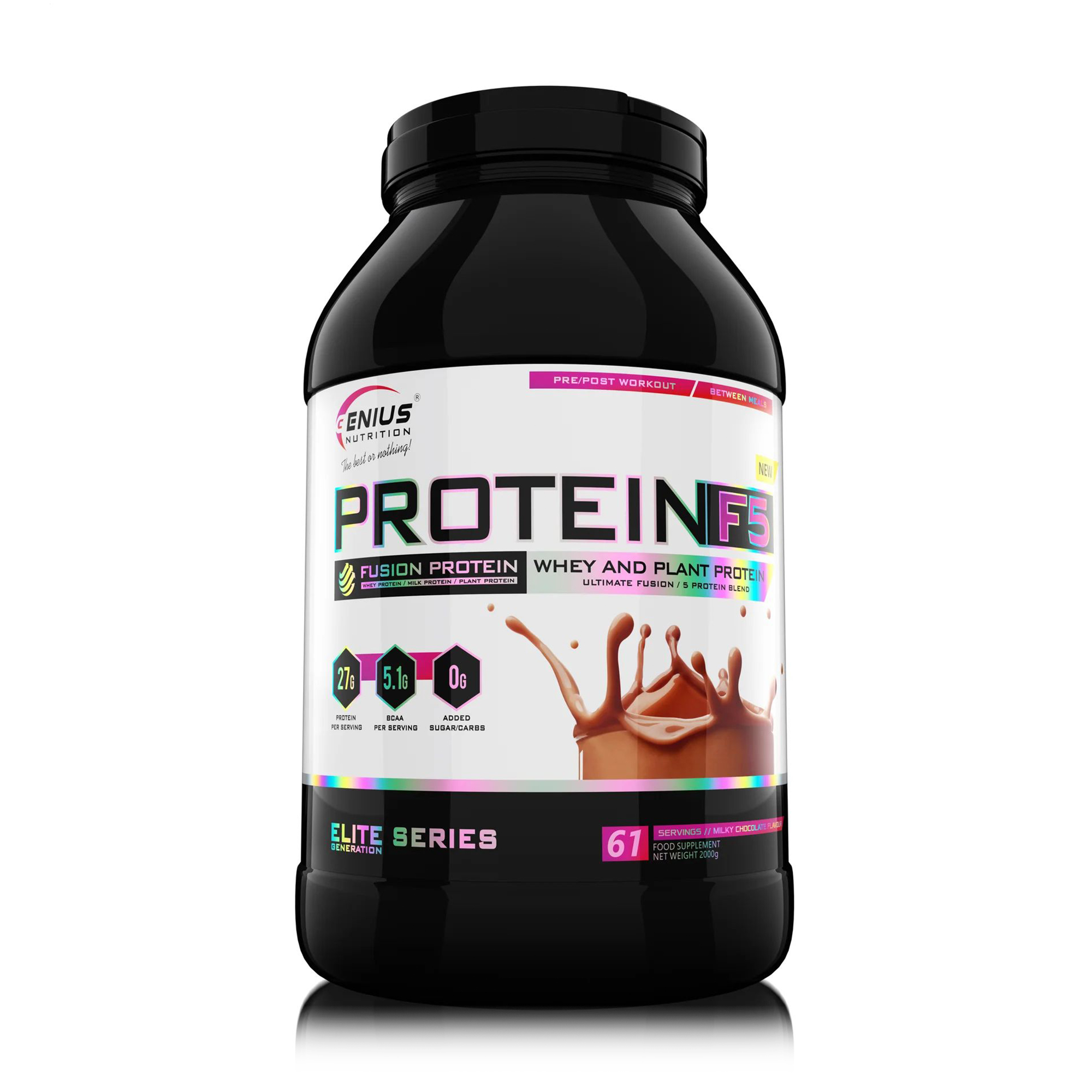 

Протеїновий комплекс Genius Nutrition Protein-F5 в порошку, 2 кг