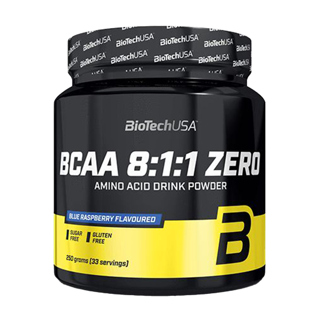 

Амінокислоти BioTech USA BCAA 8:1:1 Zero Блакитна малина, в порошку, 250 г