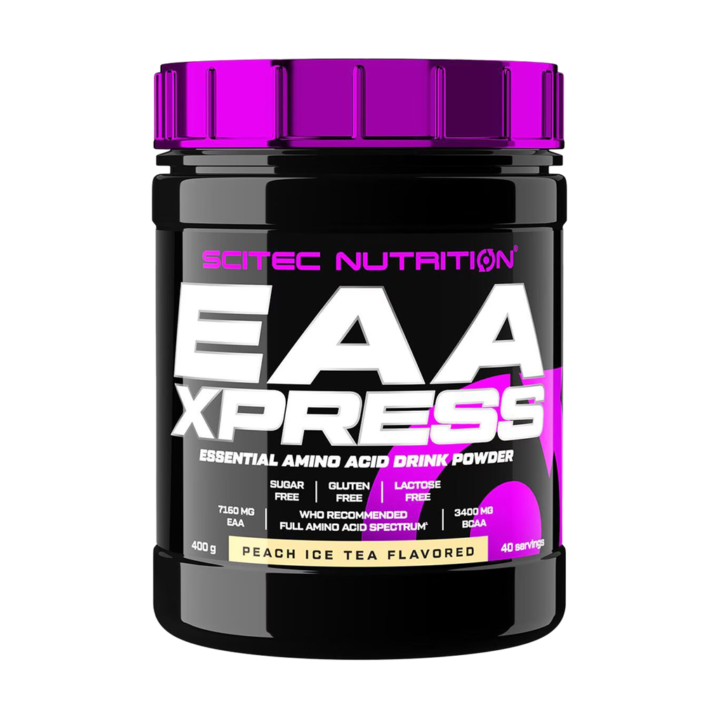 

Амінокислоти Scitec Nutrition EAA Xpress Персиковий холодний чай, в порошку, 400 г