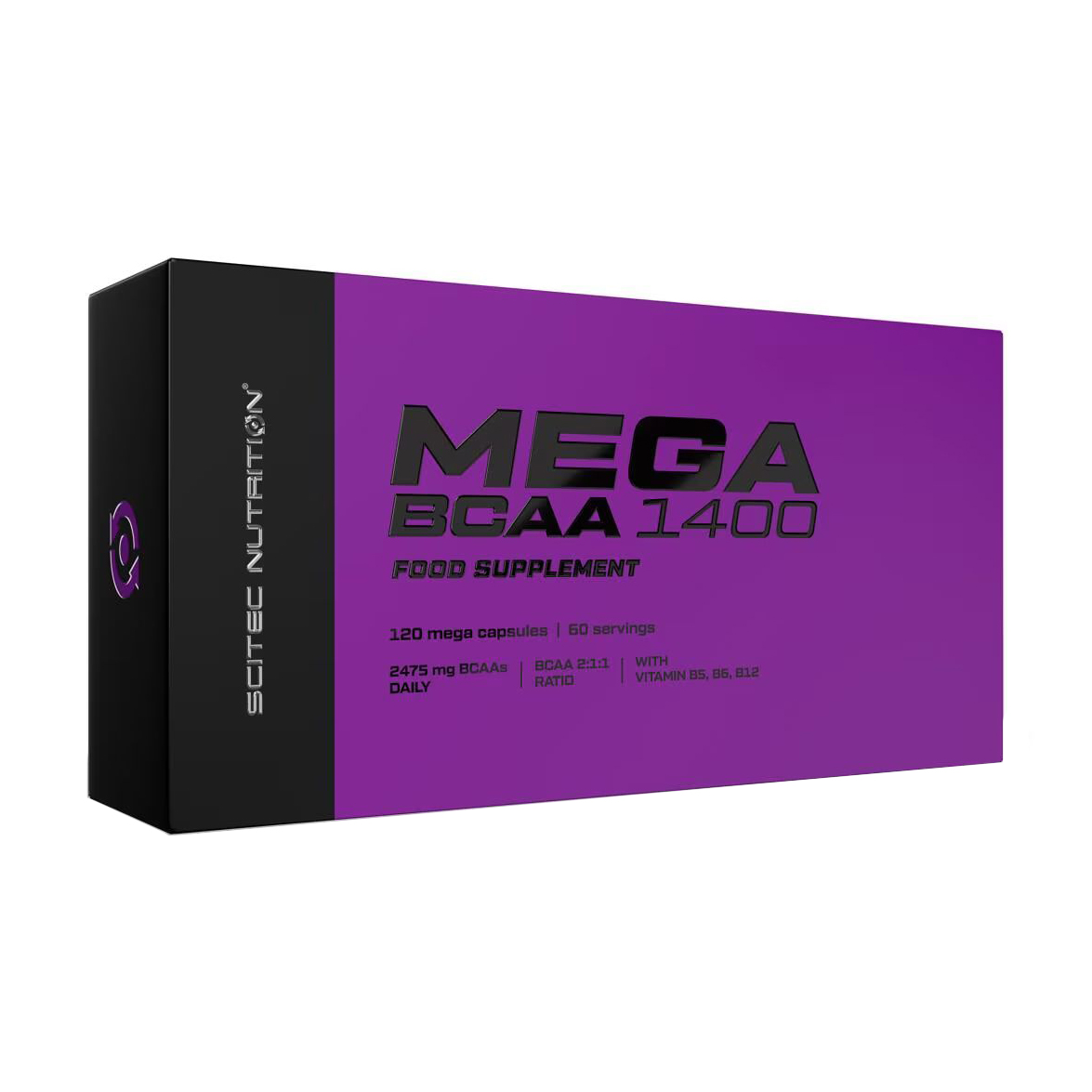 

Амінокислоти Scitec Nutrition Mega BCAA 2300, 120 капсул