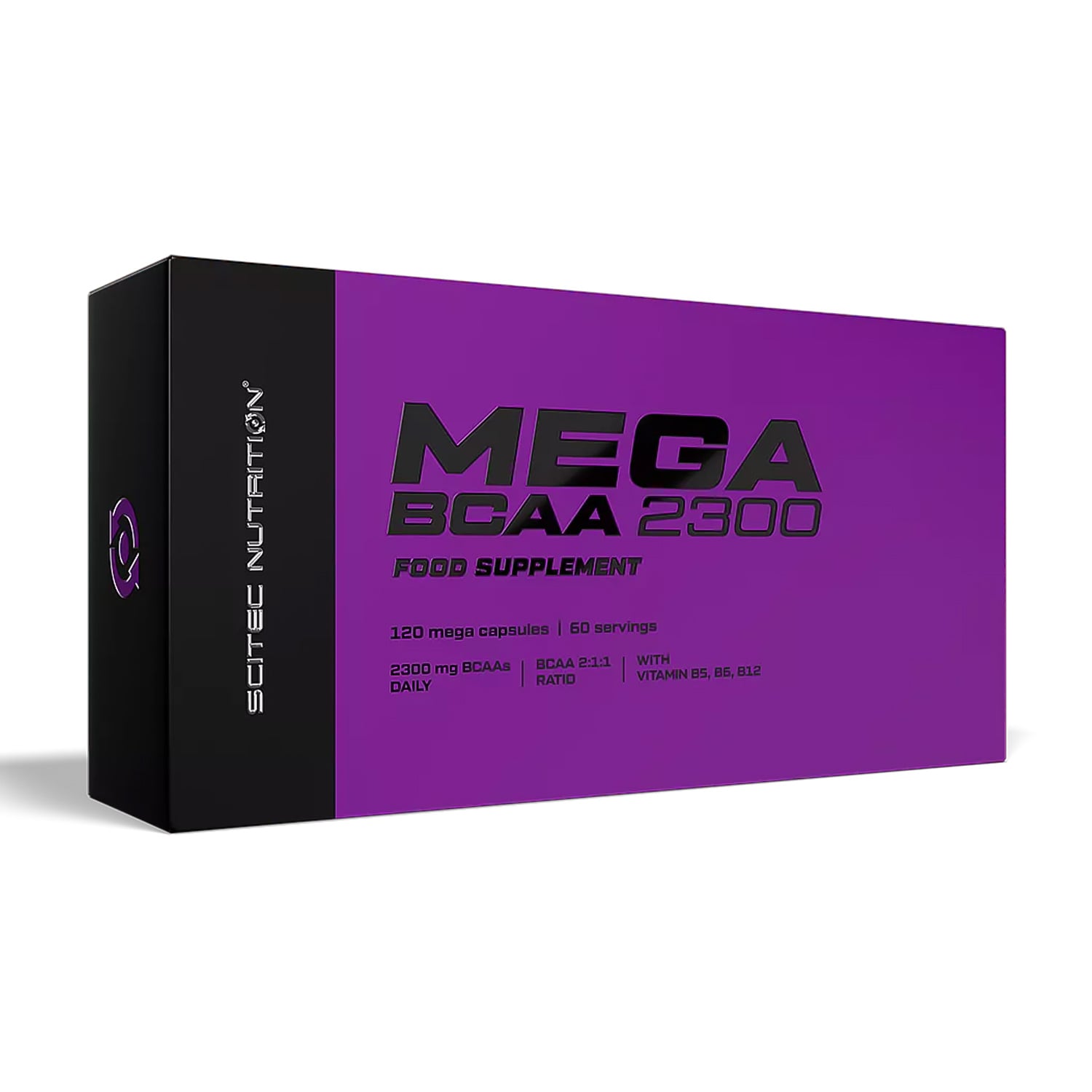 

Амінокислоти Scitec Nutrition Mega BCAA 2300, 120 капсул