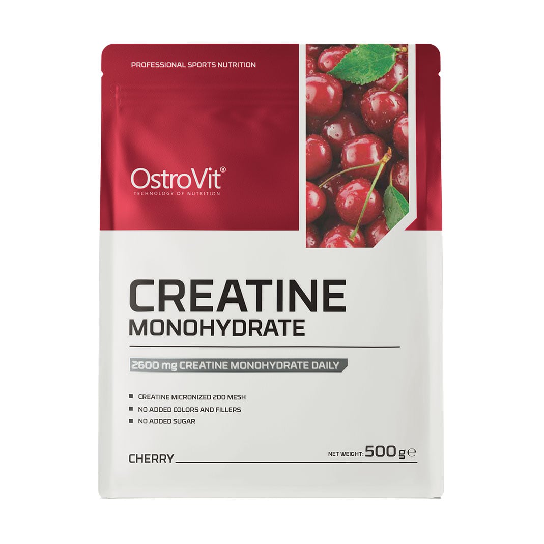 

Креатин OstroVit Creatine Monohydrate Вишня, в порошку, 500 г