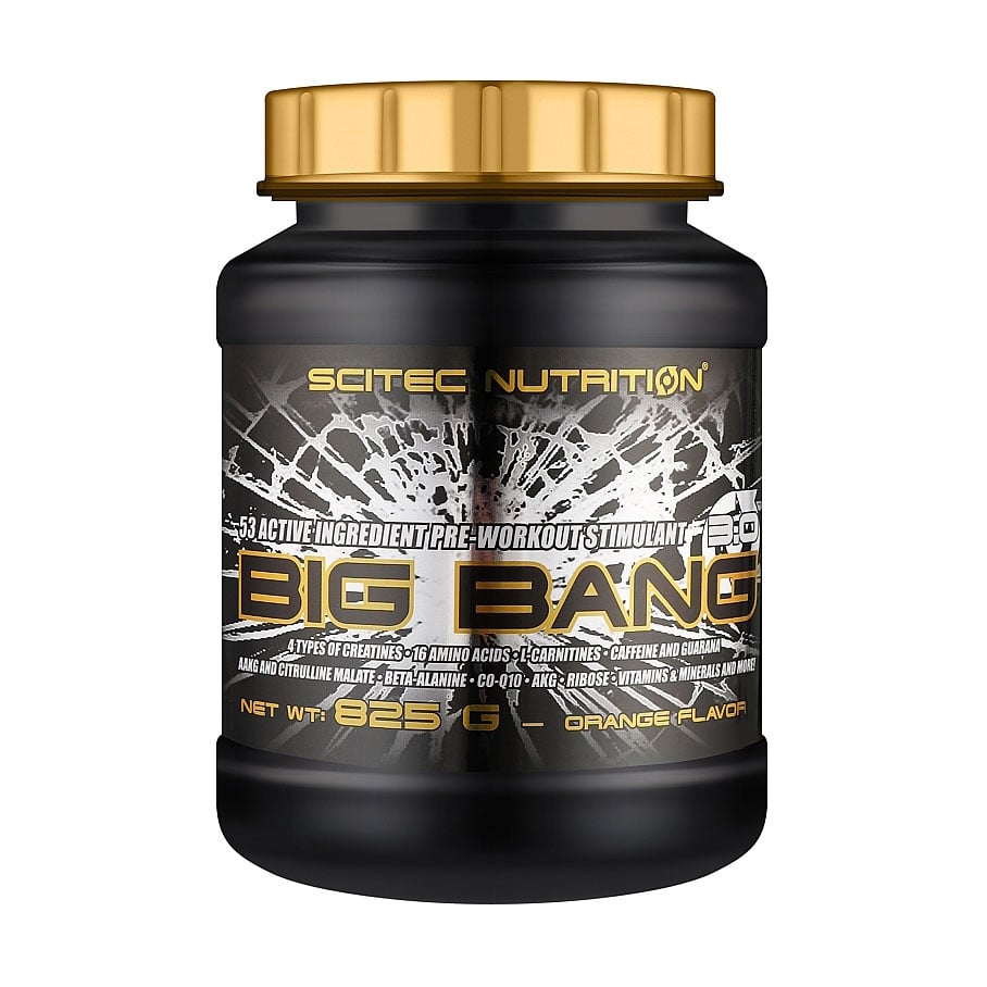 

Передтренувальний комплекс Scitec Nutrition Big Bang 3.0 Апельсин, в порошку, 825 г