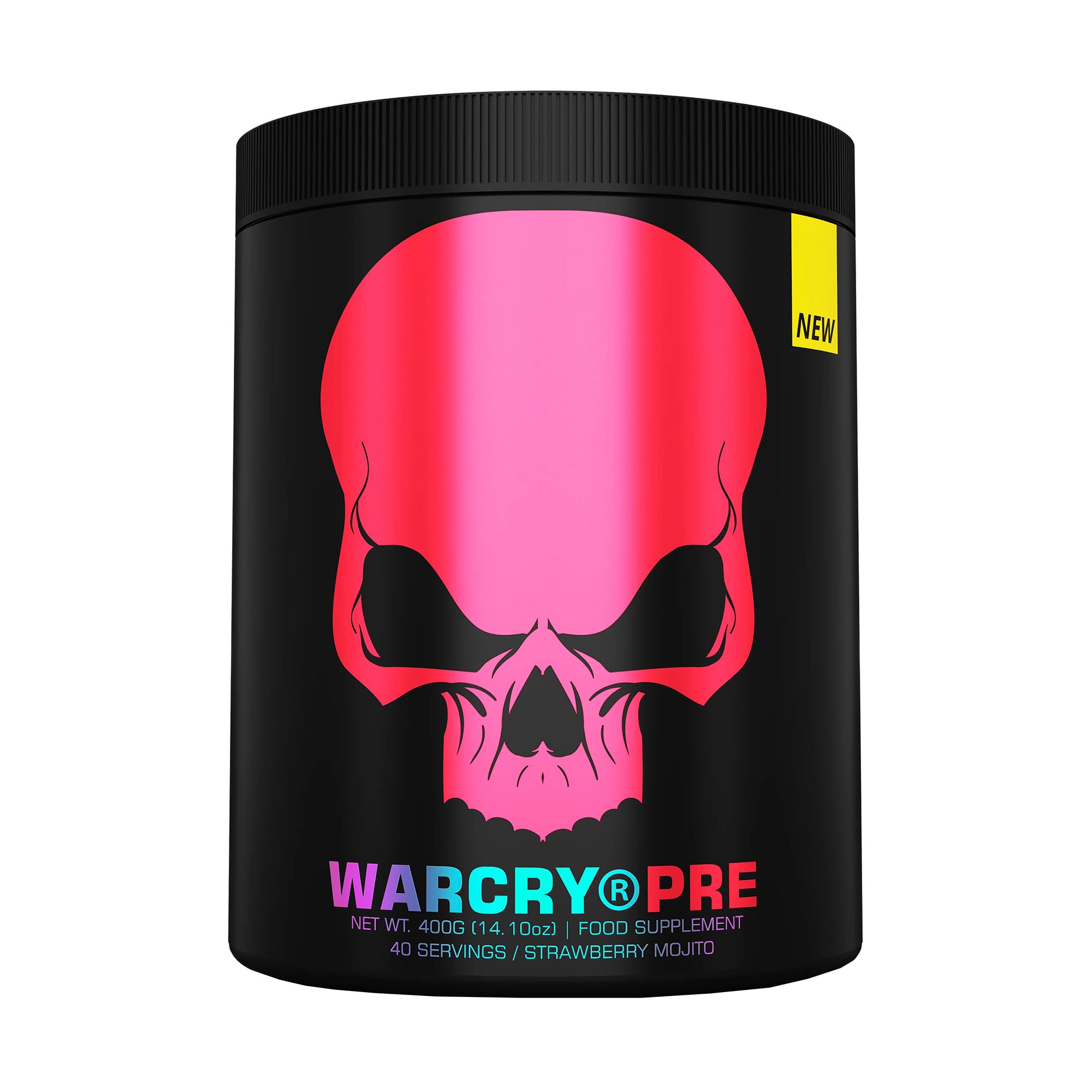 

Передтренувальний комплекс Genius Nutrition Warcry (New Formula) Полуниця та мохіто, в порошку, 400 г