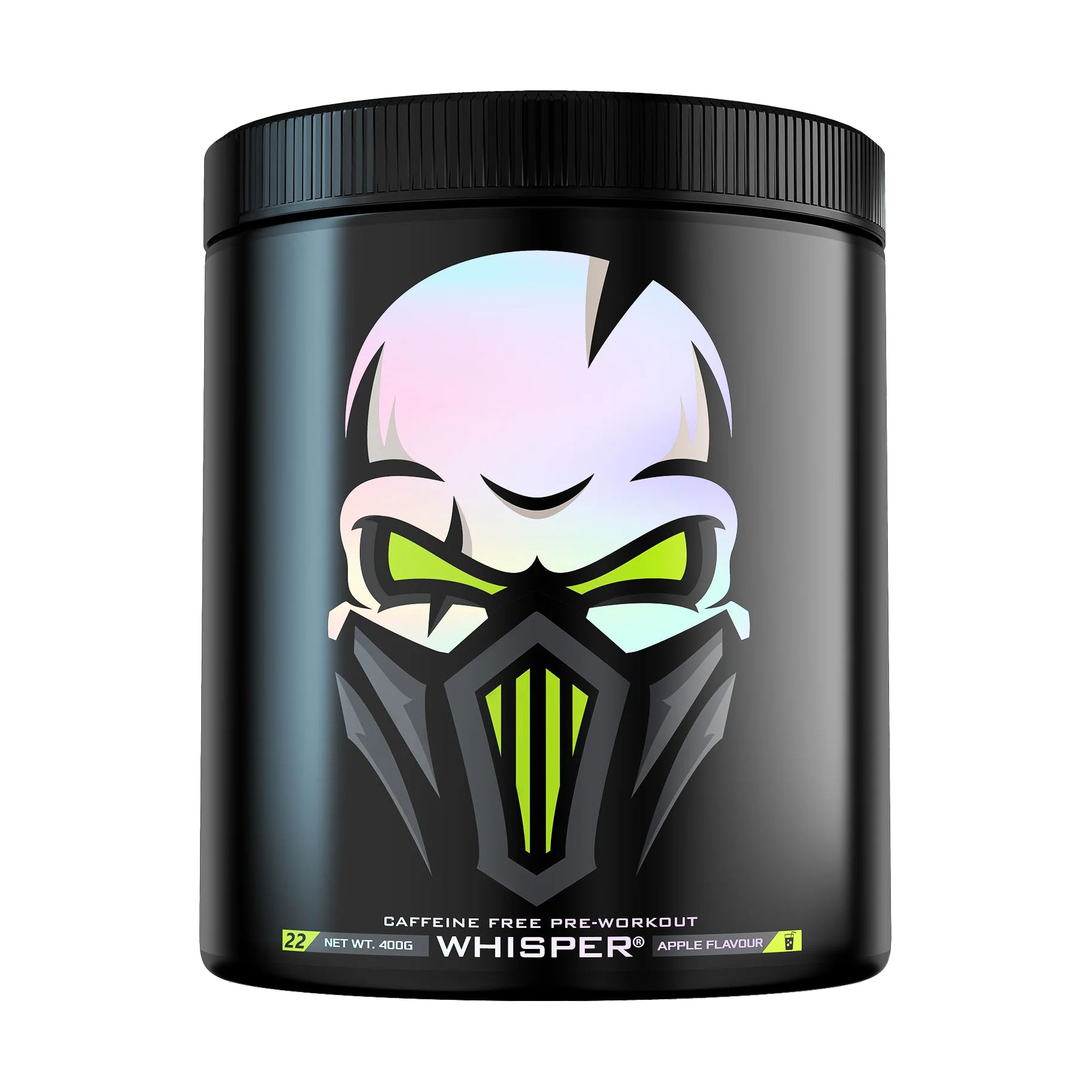 

Передтренувальний комплекс Genius Nutrition Whisper 2.0 Зелене яблуко, в порошку, 400 г