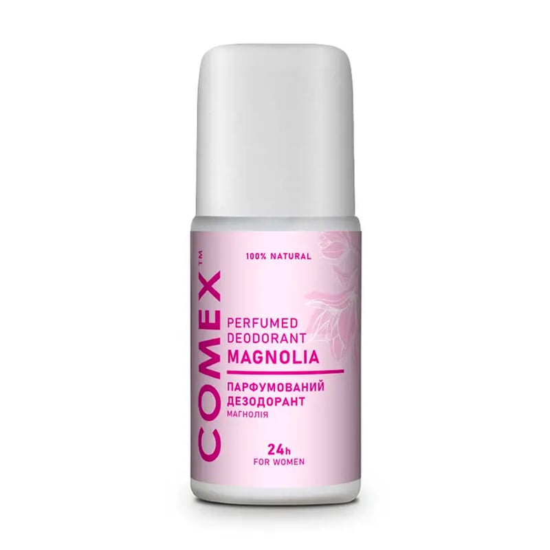 

Дезодорант кульковий натуральний Comex Perfumed Deodorant Магнолія, жіночий, 50 мл