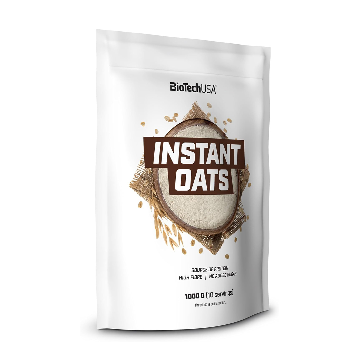 

Вівсянка швидкого приготування BioTechUSA Instant Oats Без смаку, 1 кг