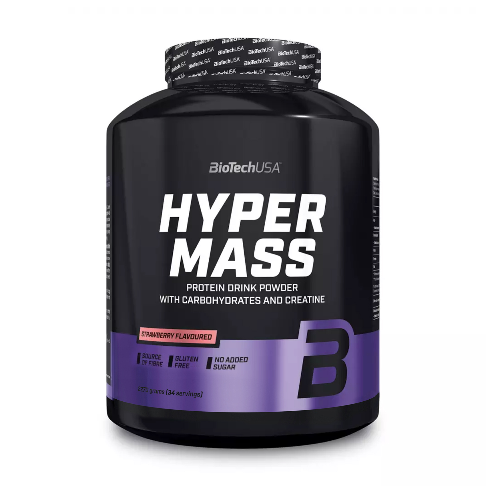 

Гейнер BioTechUSA Hyper Mass Полуниця, в порошку, 2.27 кг