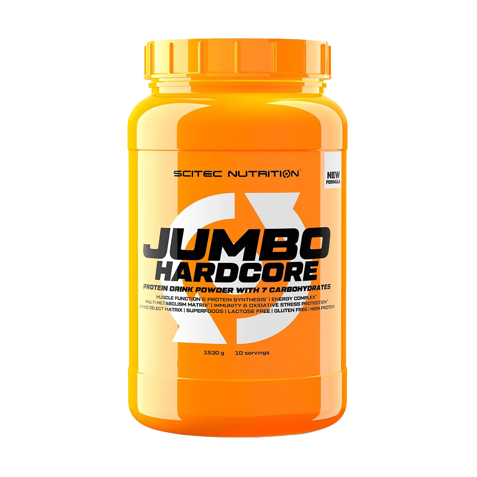 

Гейнер Scitec Nutrition Jumbo Hardcore Банан-йогурт, в порошку, 1.52 кг