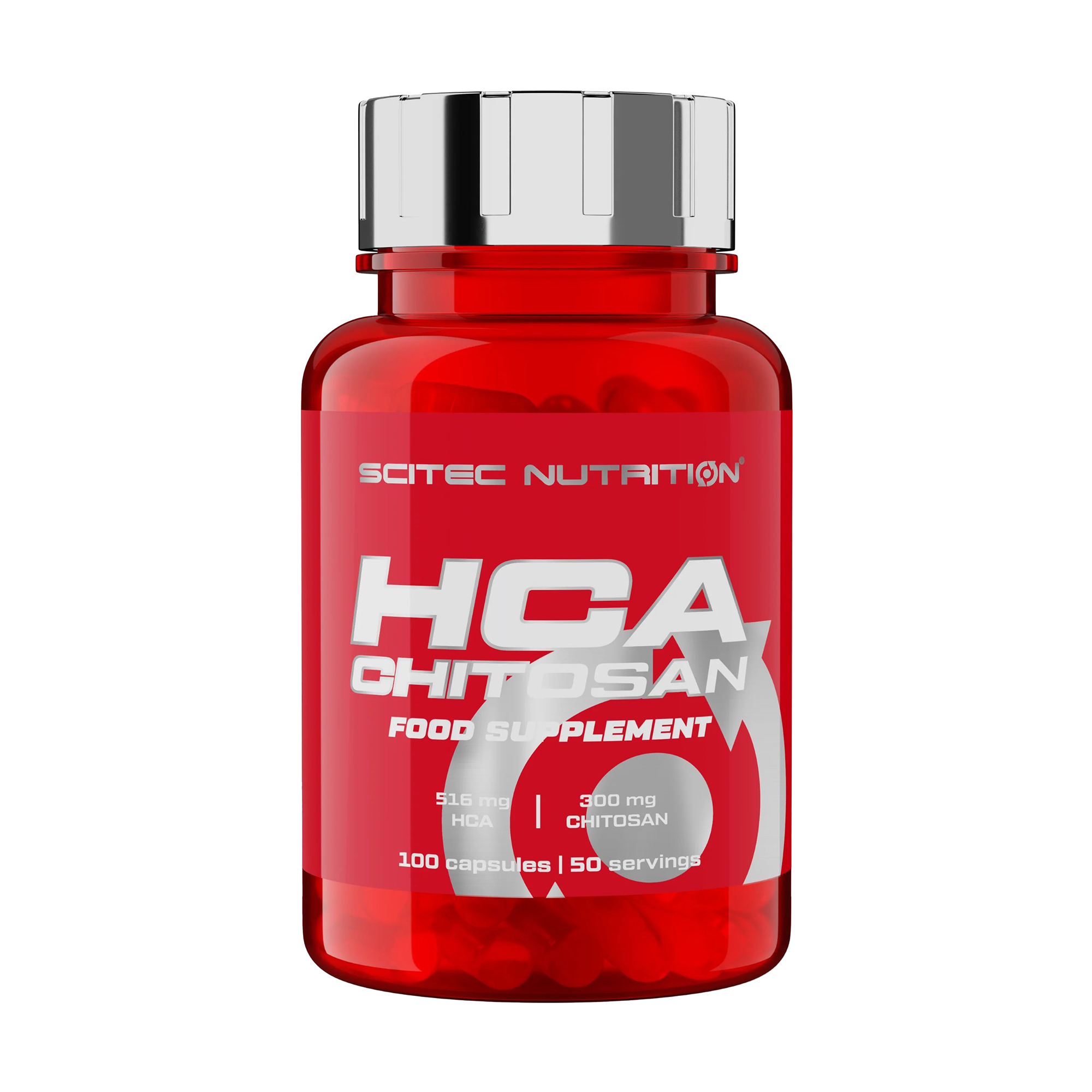 

Жироспалювач Scitec Nutrition HCA Chitosan, 100 капсул