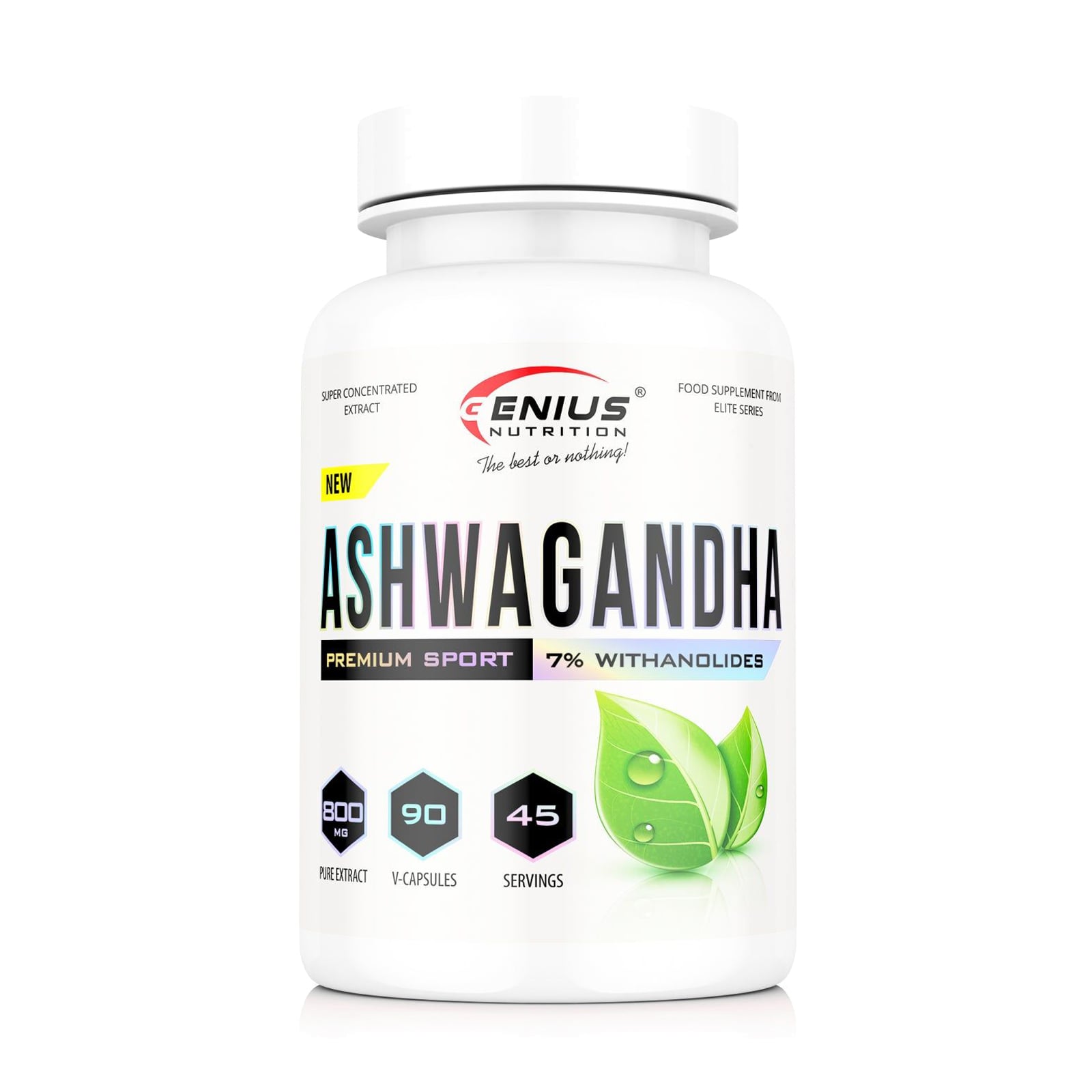 

Ашваганда Genius Nutrition Ashwagandha, 90 капсул