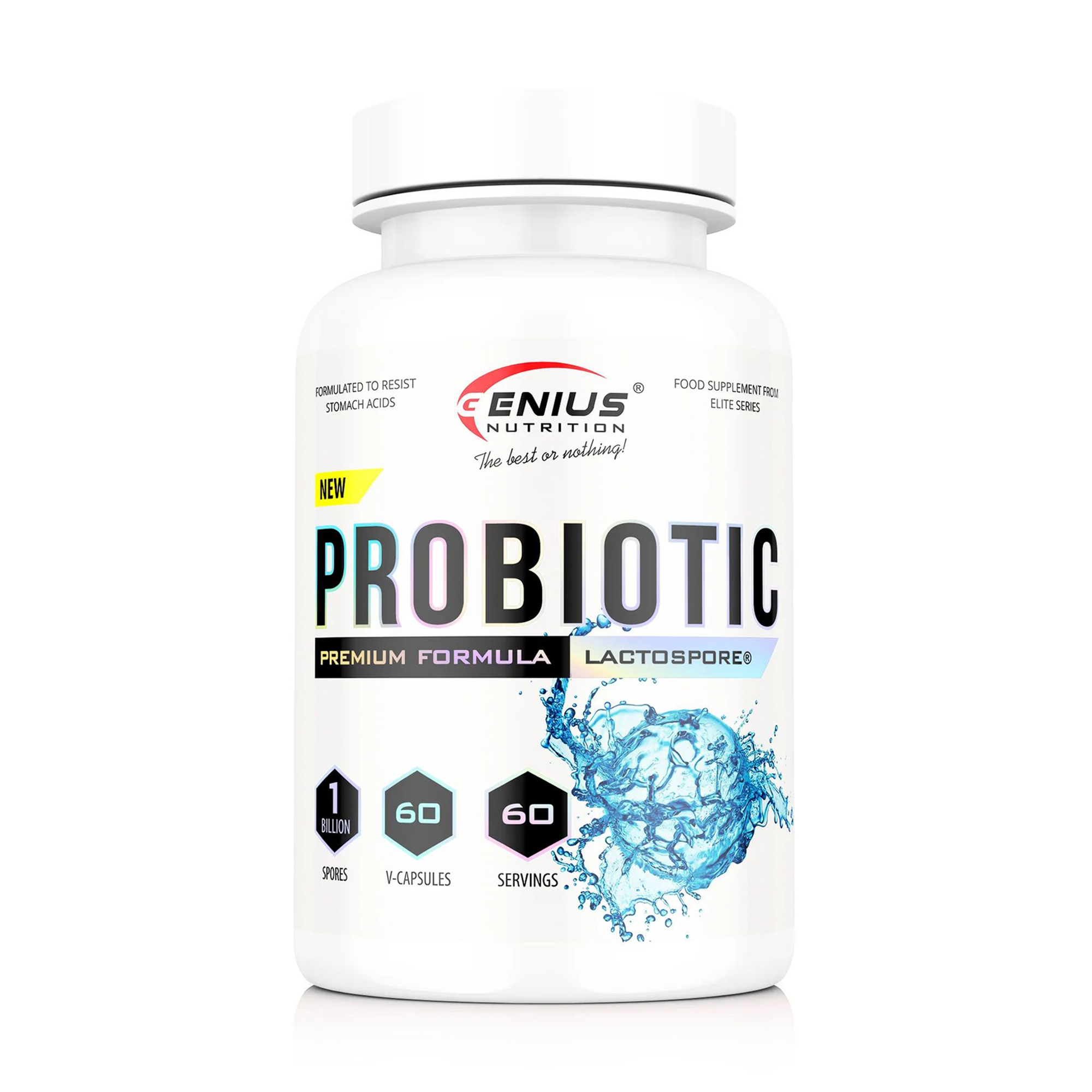 

Пробіотик Genius Nutrition Probiotic, 60 капсул