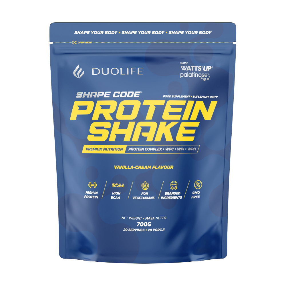 

Уцінка! Протеїн DuoLife Protein Shake Vanilla-Cream в порошку, 700 г