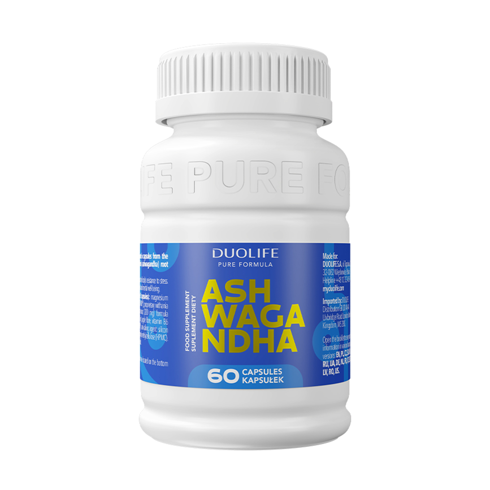 

Ашваганда DuoLife Ashwagandha, 60 капсул