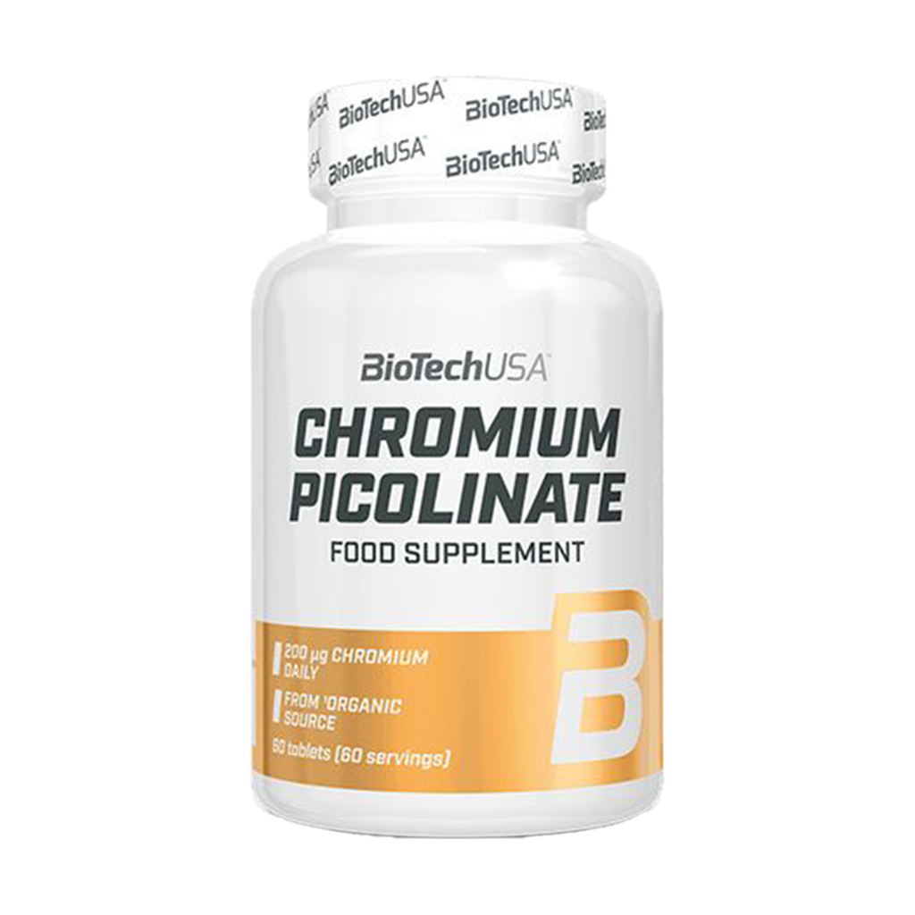 

Піколінат хрому BioTech USA Chromium Picolinate, 60 таблеток