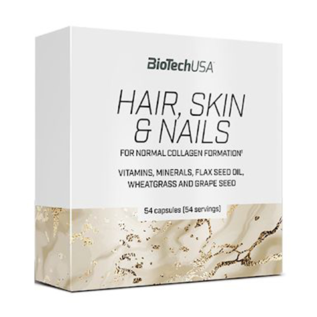 Комплекс Волосся, шкіра та нігті BioTechUSA Hair, Skin & Nails, 54 капсули
