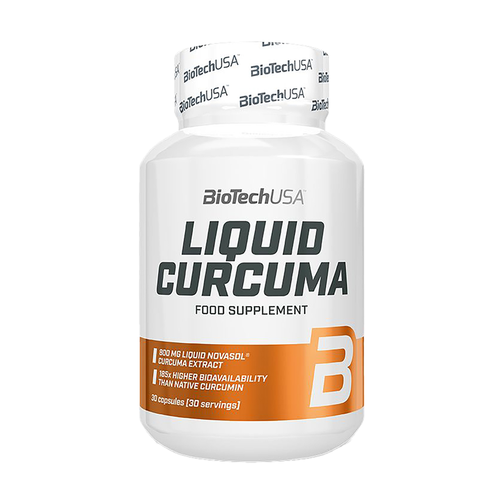 

Рідкий екстракт кореня куркуми BioTech USA Liquid Curcuma, 30 капсул