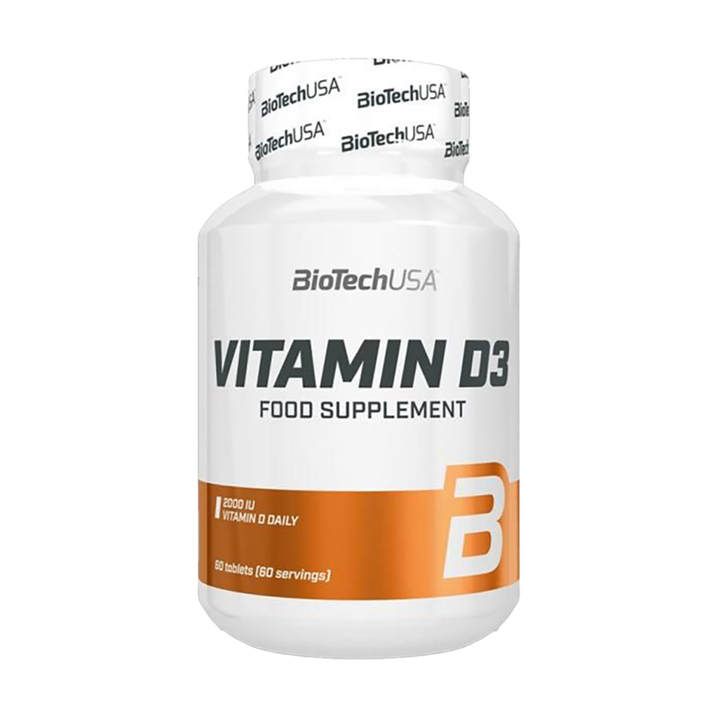 

Вітамін Д3 BioTechUSA Vitamin D3, 2000 МО, 120 таблеток